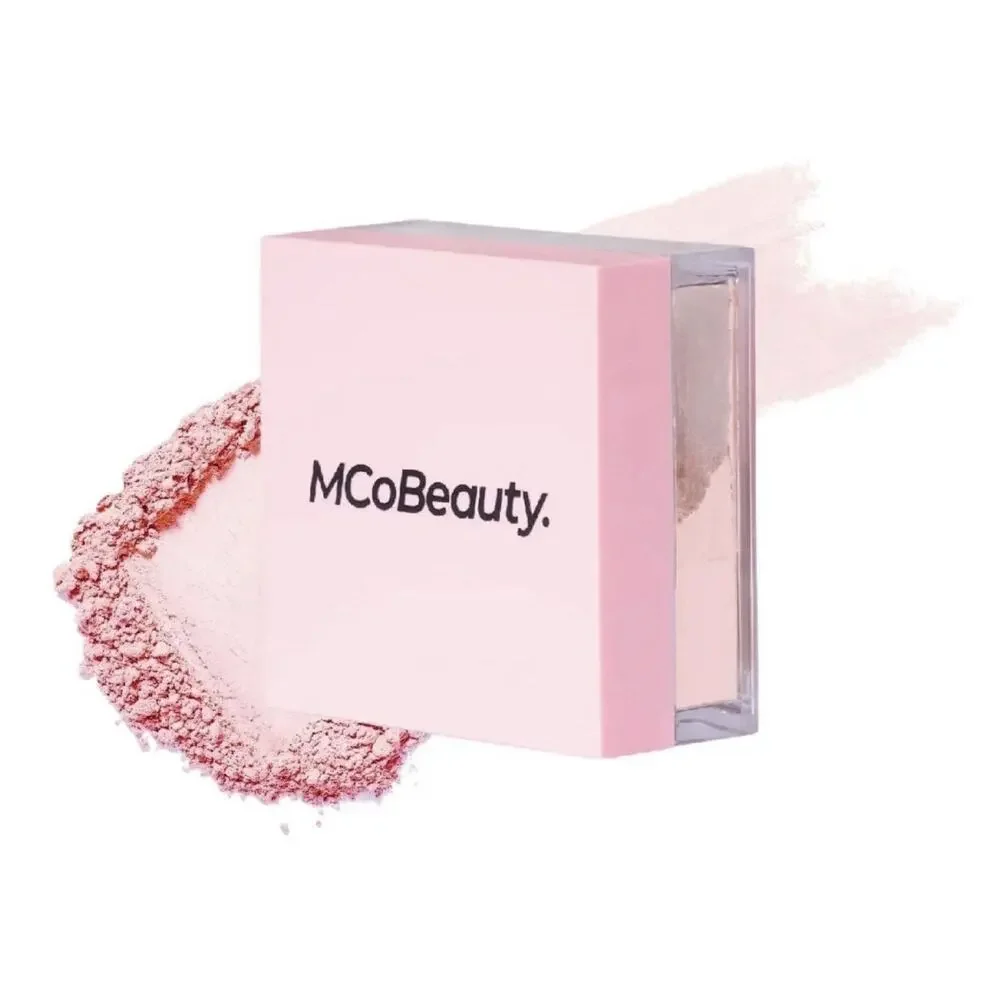 MCoBeauty - Loose Powder Cool & Set - Rose 0.31 Ounce Pink NEW